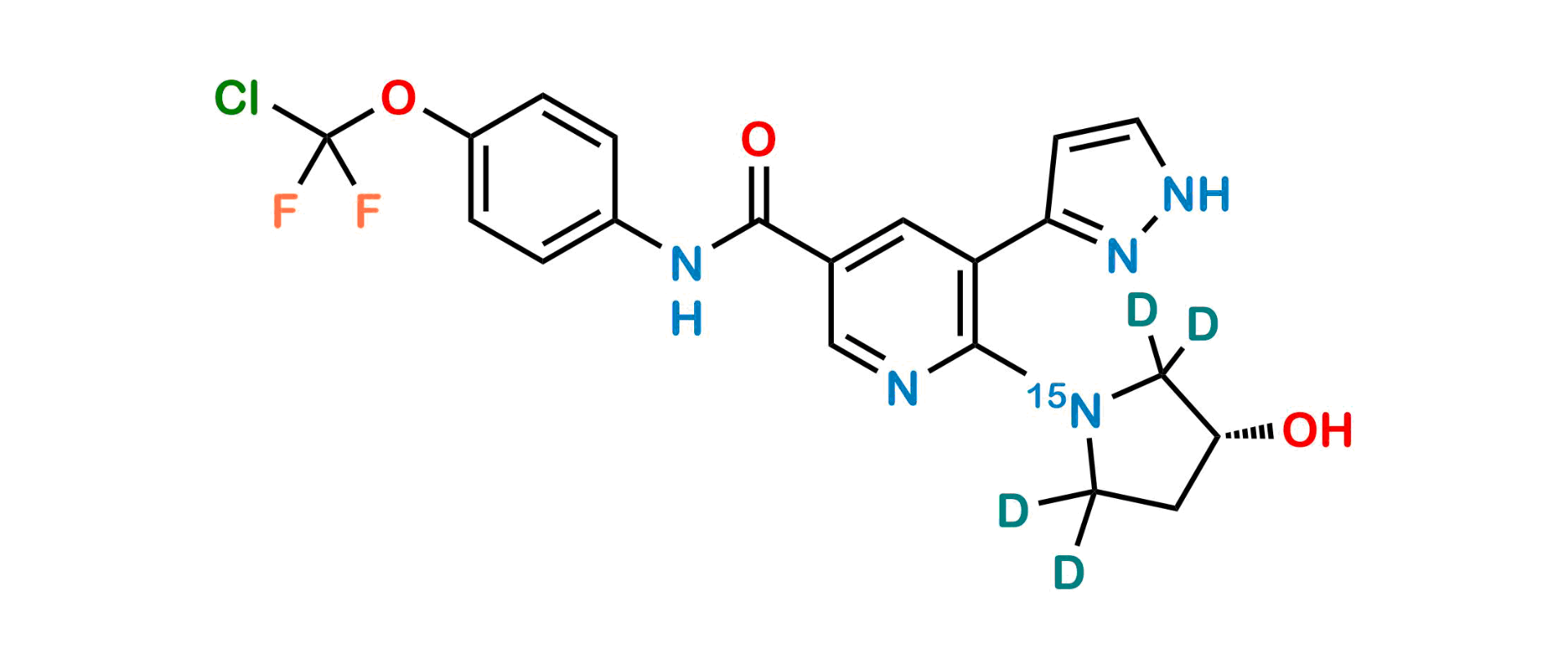 Asciminib 15N,D4